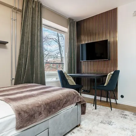 Dreamstay Avangard - Shared Roof Terrace, High Speed Wifi 200 Mbps & Gym Apartament Tallin