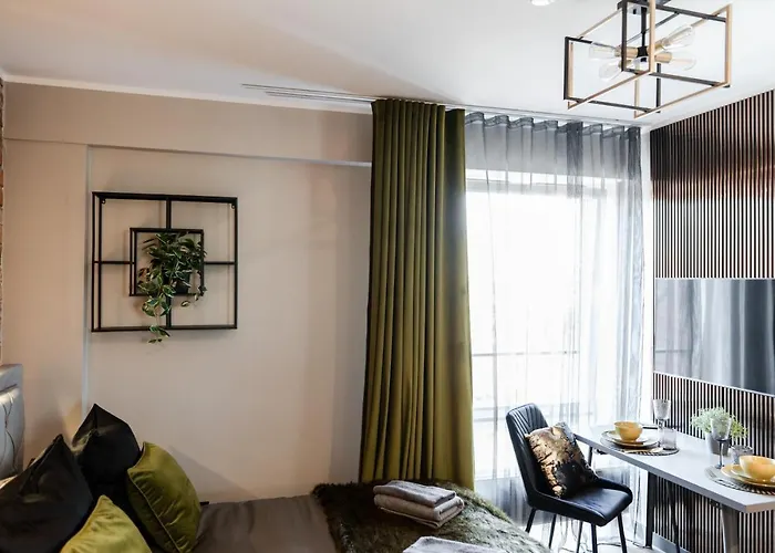 Dreamstay Avangard - Shared Roof Terrace, High Speed Wifi 200 Mbps & Gym 公寓 *